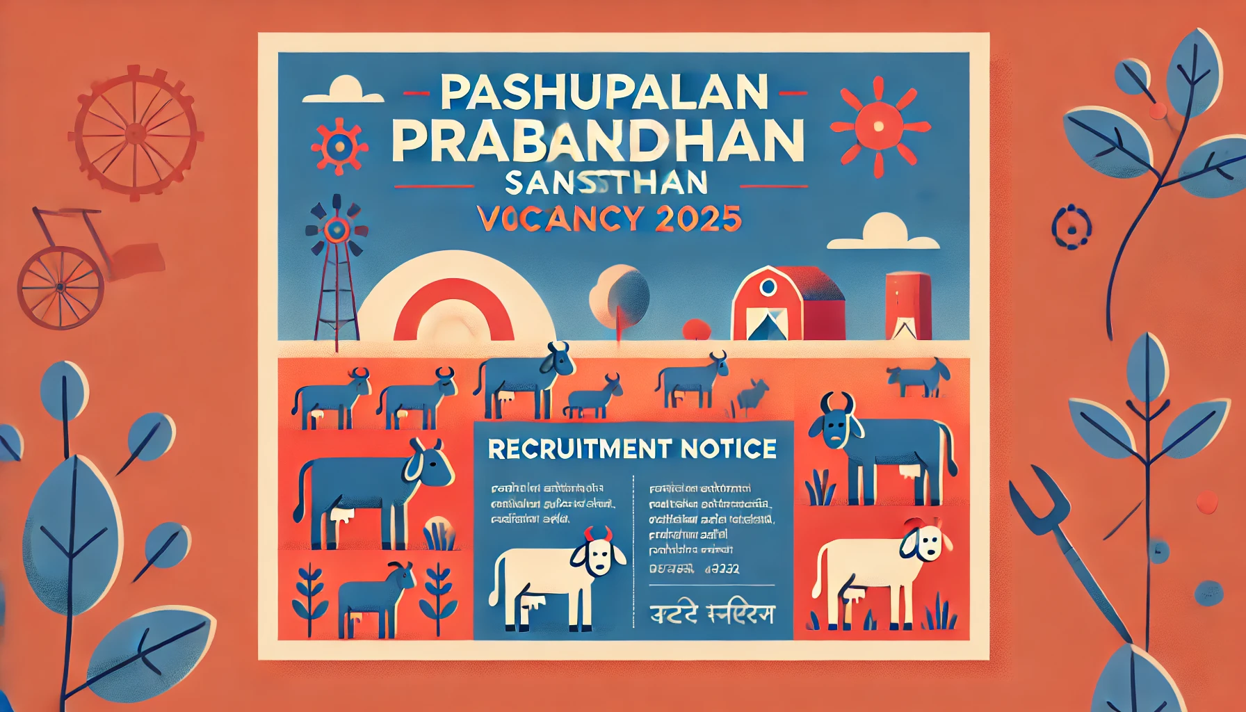 Pashupalan Prabandhan Sanstha Vacancy: 12वीं पास के लिए नोटिफिकेशन जारी  2025