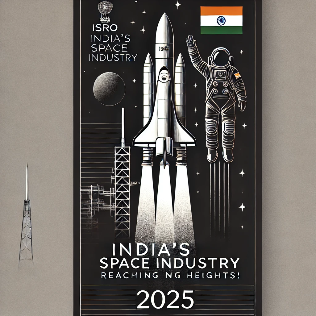 India’s Space Industry in 2025: A New Era of Growth and Innovation 🚀