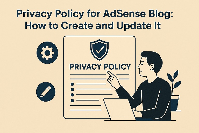 Privacy Policy for AdSense Blog: How to Create and Update It